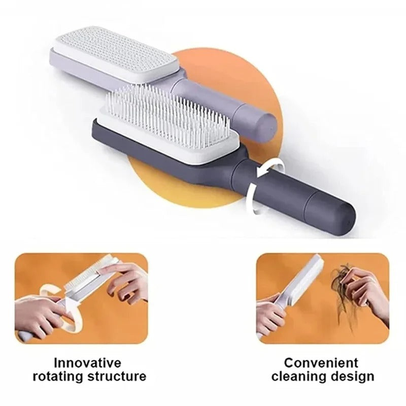 AutoClean Hairbrush