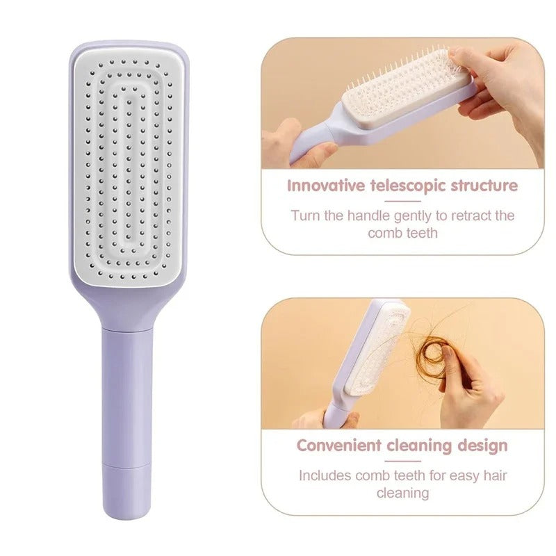 AutoClean Hairbrush