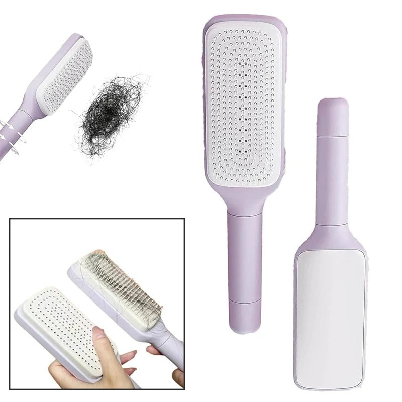 AutoClean Hairbrush
